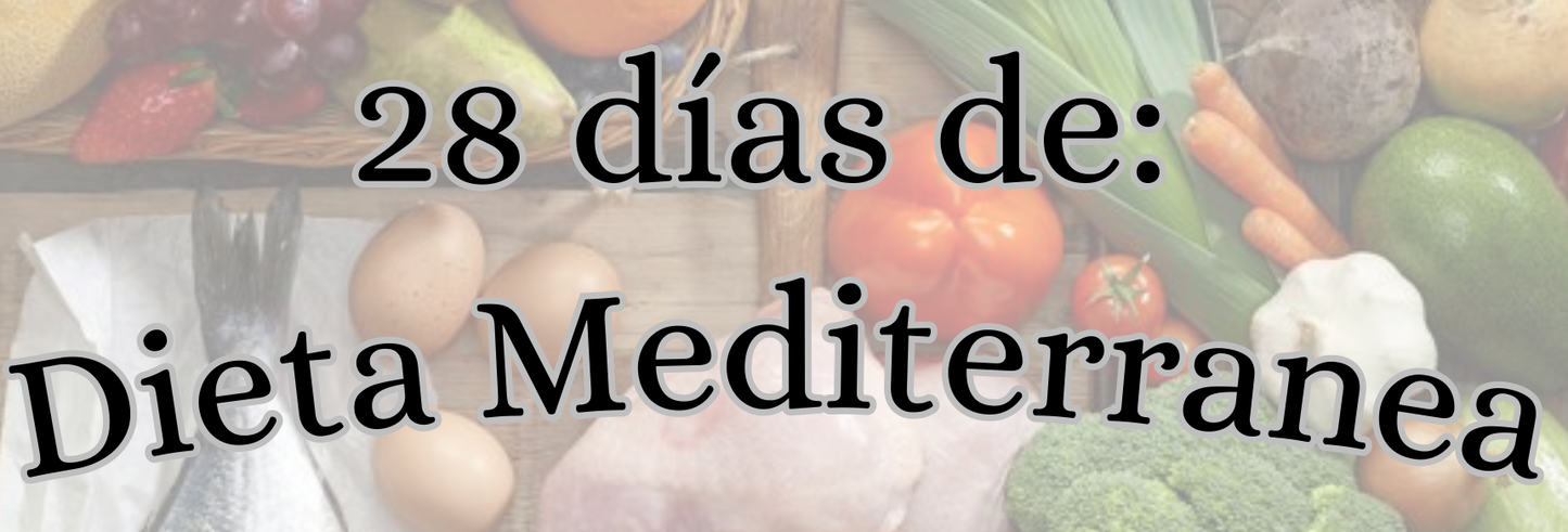 DIETA MEDITERRANEA MENSUAL