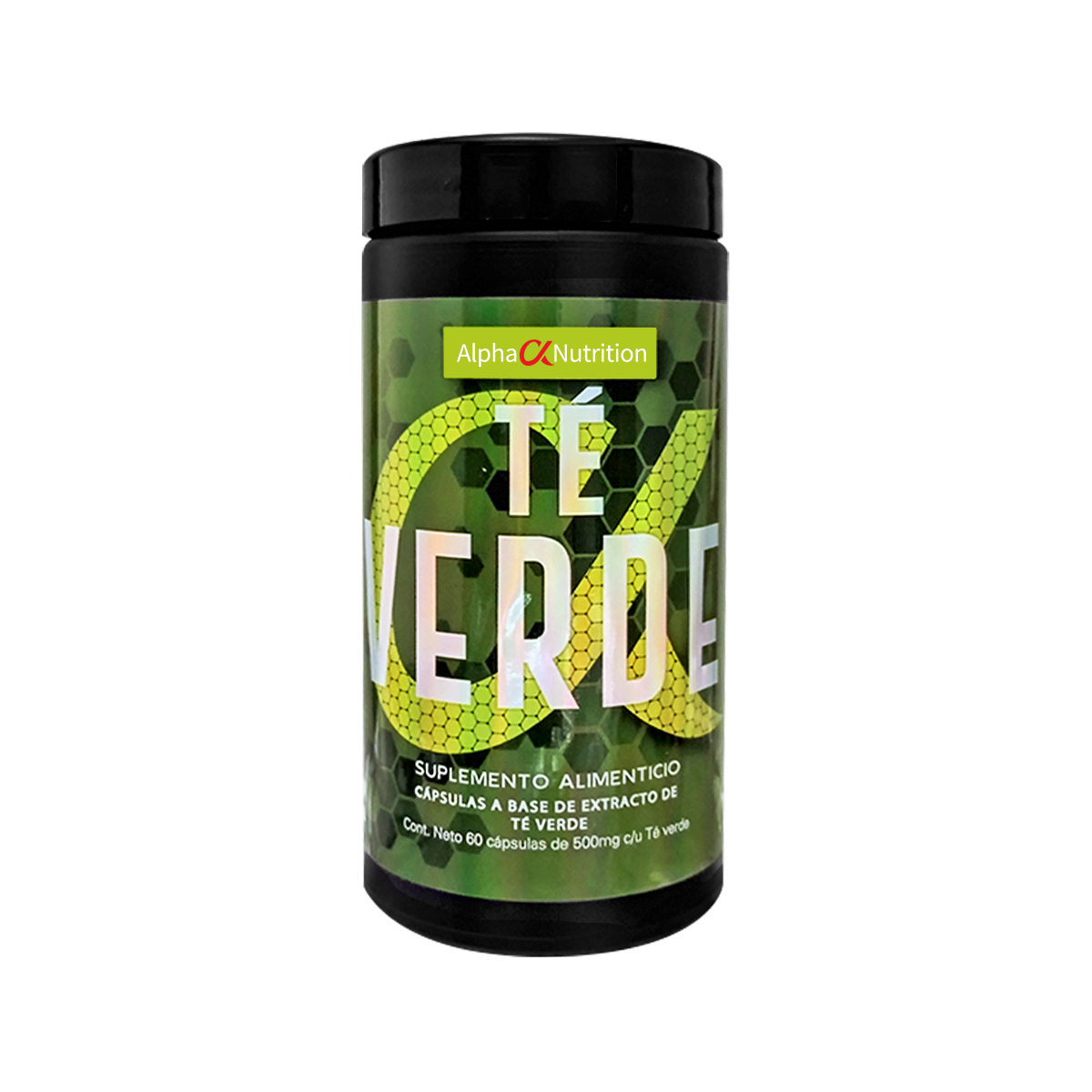 Té Verde Alpha 500mg C/60caps