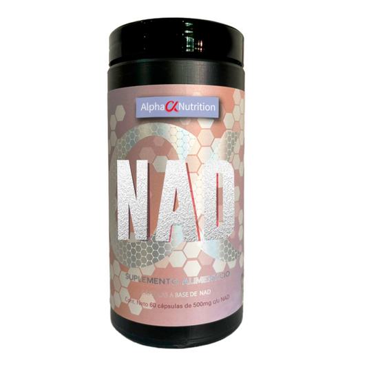 NAD Nicotinamida Adenina Dinucleótido 500 mg c/60 caps