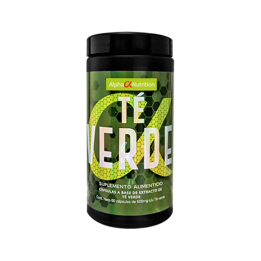 Té Verde Alpha 500mg C/60caps