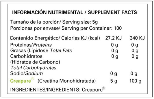 Creapure 500 gr